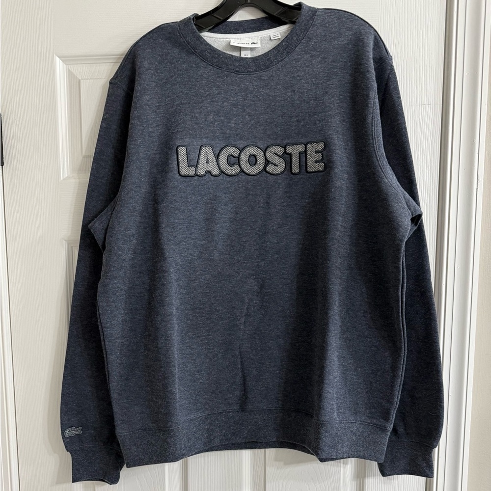 Lacoste Men's Heather Blue Sweatshirt